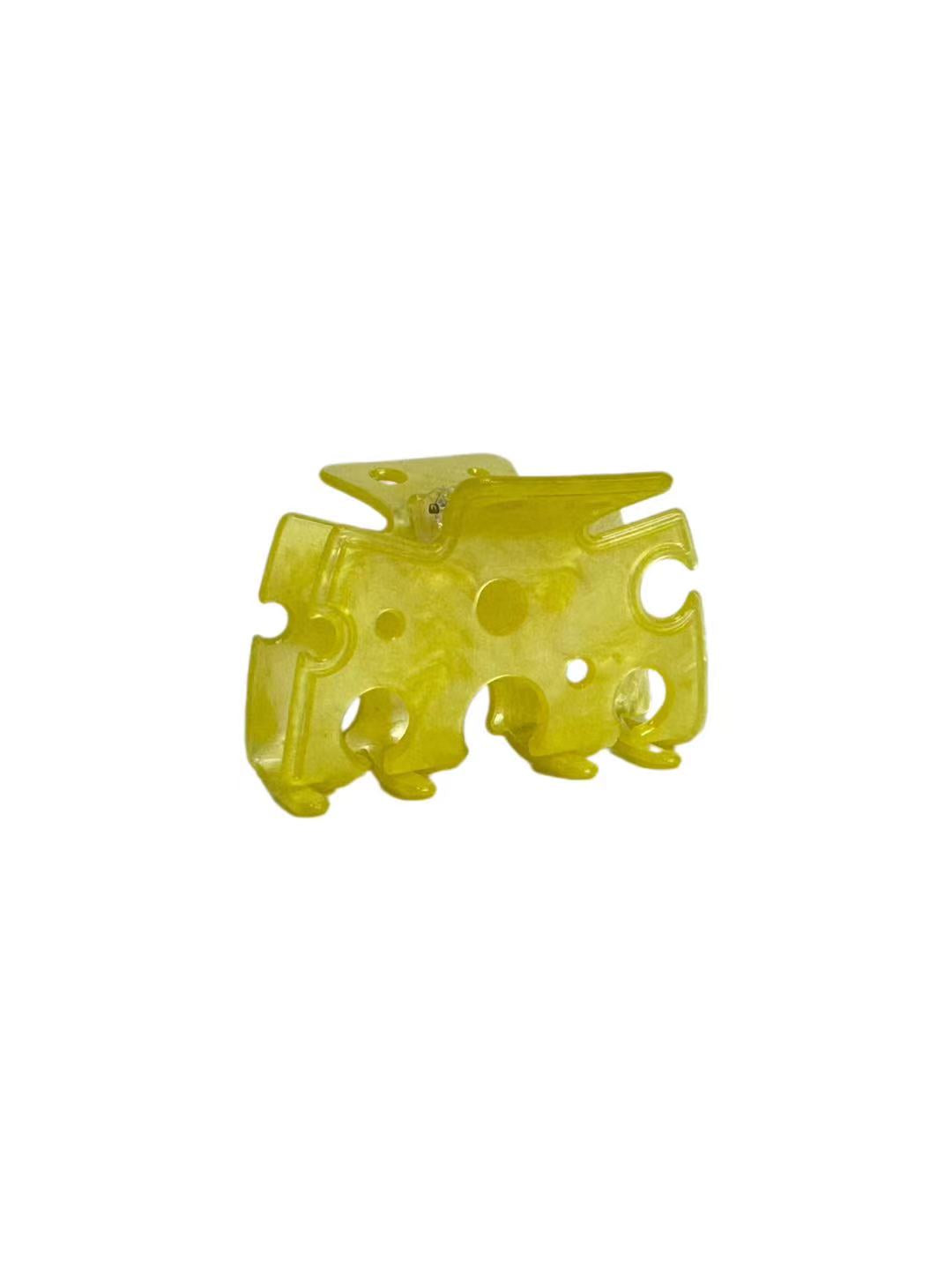 CHEESE Hair Claw Clip