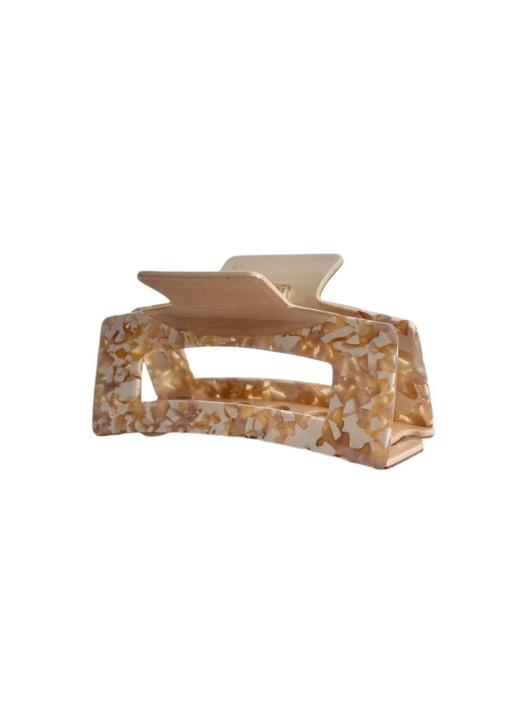 Multi Colour Cream JENA Hair Claws