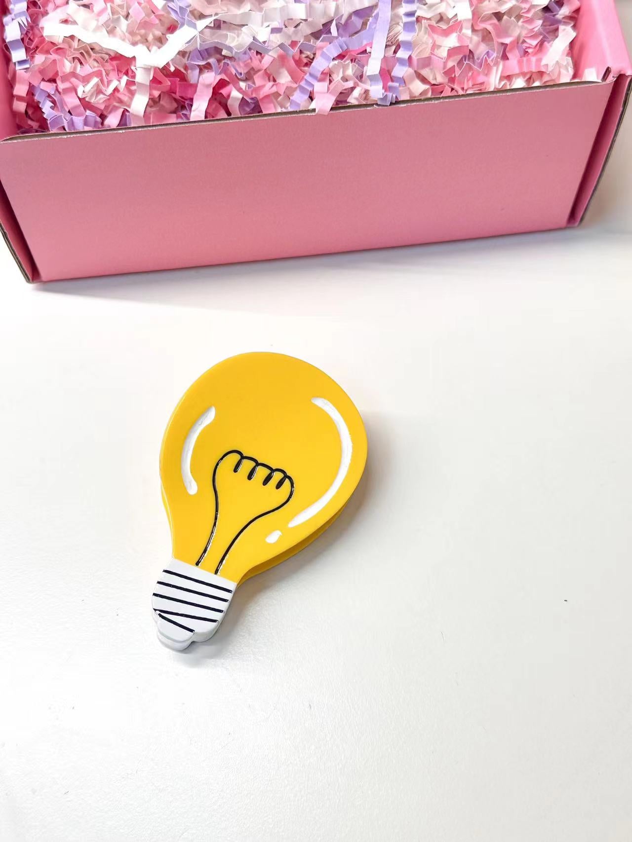 Light Bulb Hair Claw