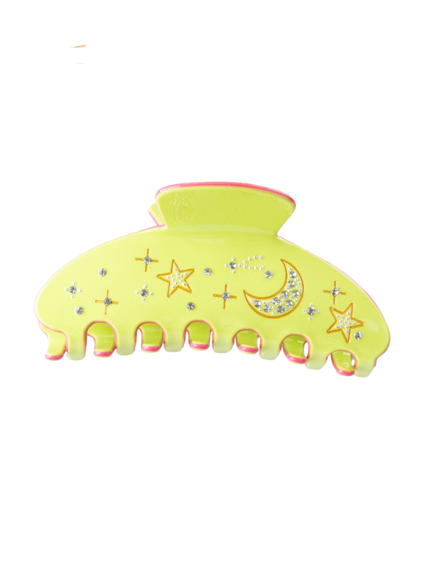 Star Moon Celestial Hair Claw Clip