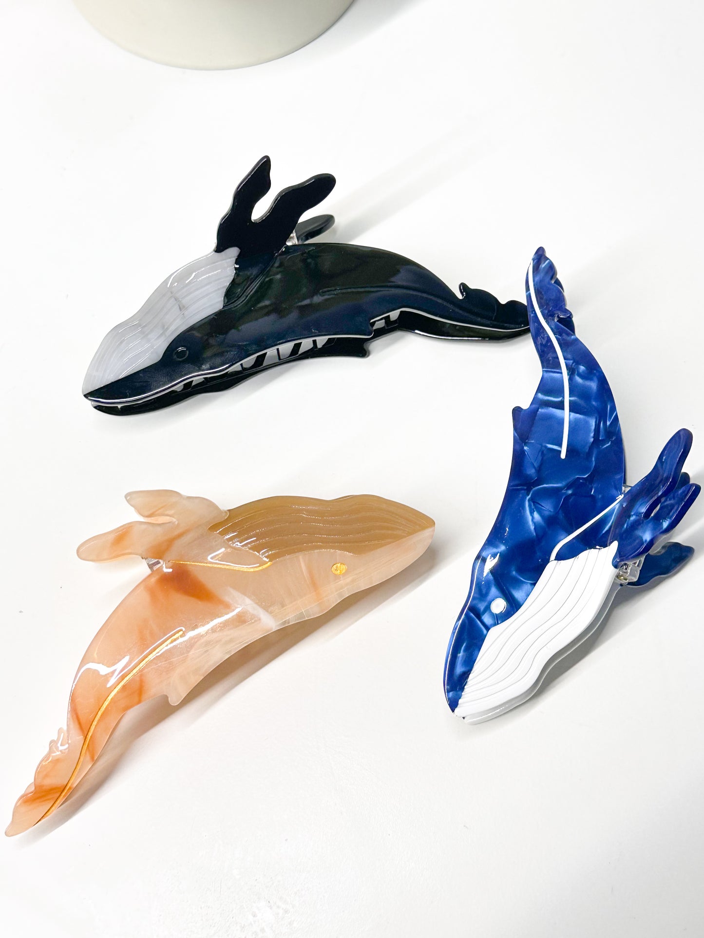 Sea Adventure : Whale Hair claw clip