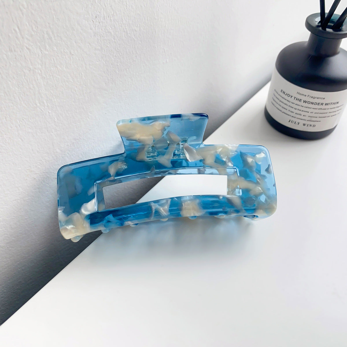 Sky Large Acetate Hair Claw