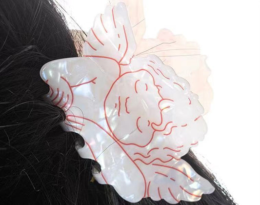 Captivate Hearts: Embrace Romance with Our Cupid Valentine's Day Hair Claw Clip!