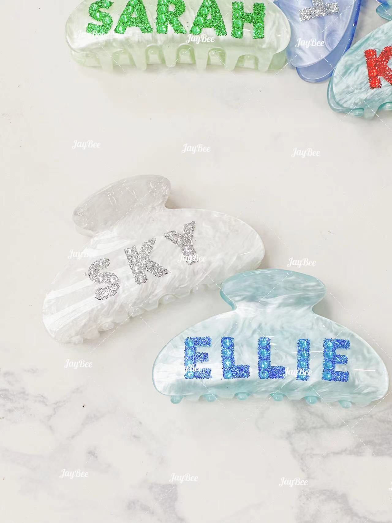 Personalized Name Hair Clip