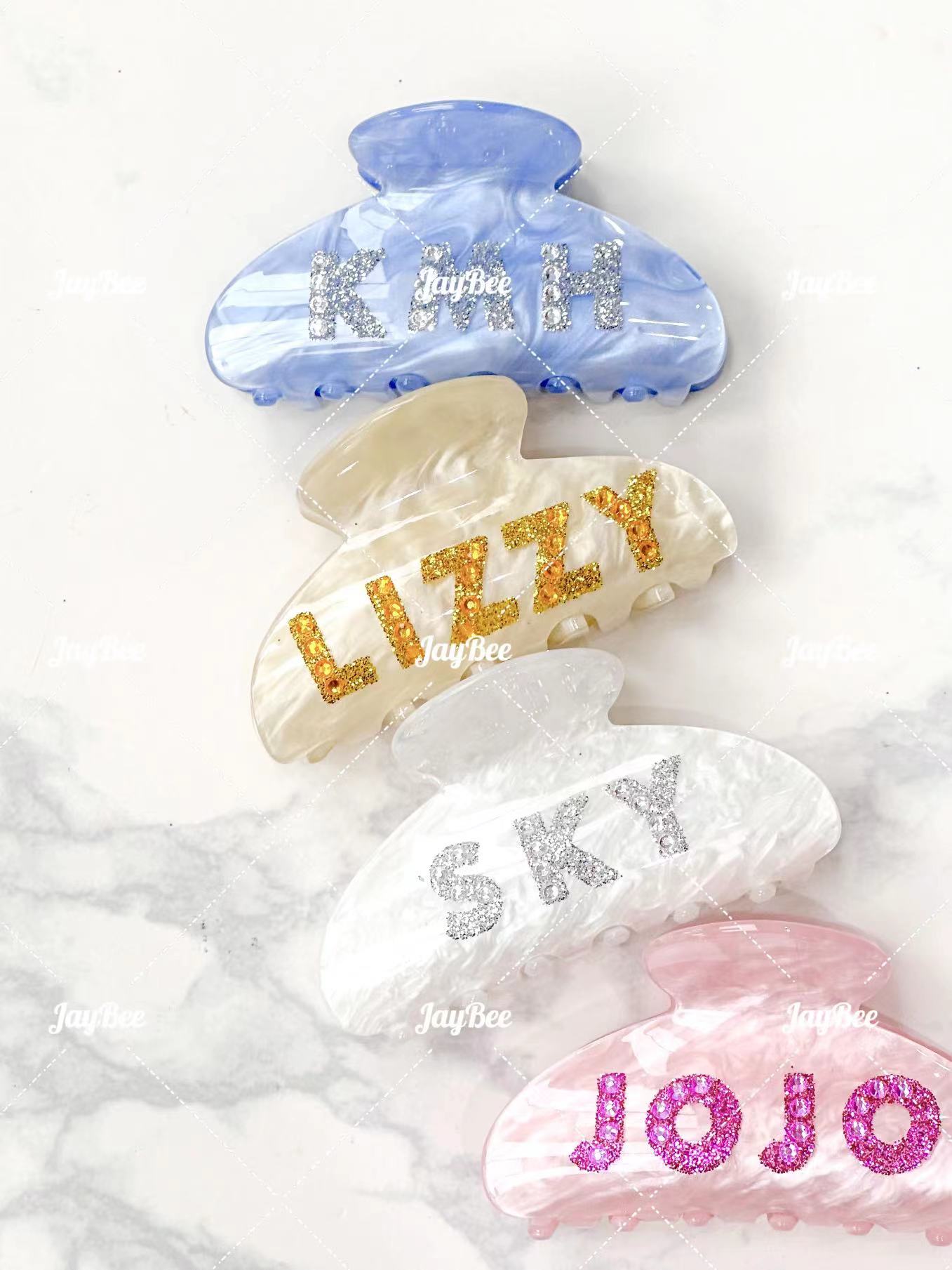 Personalized Name Hair Clip