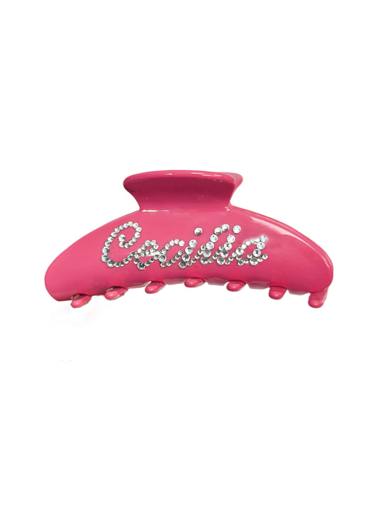 Name Hair Claw Clip