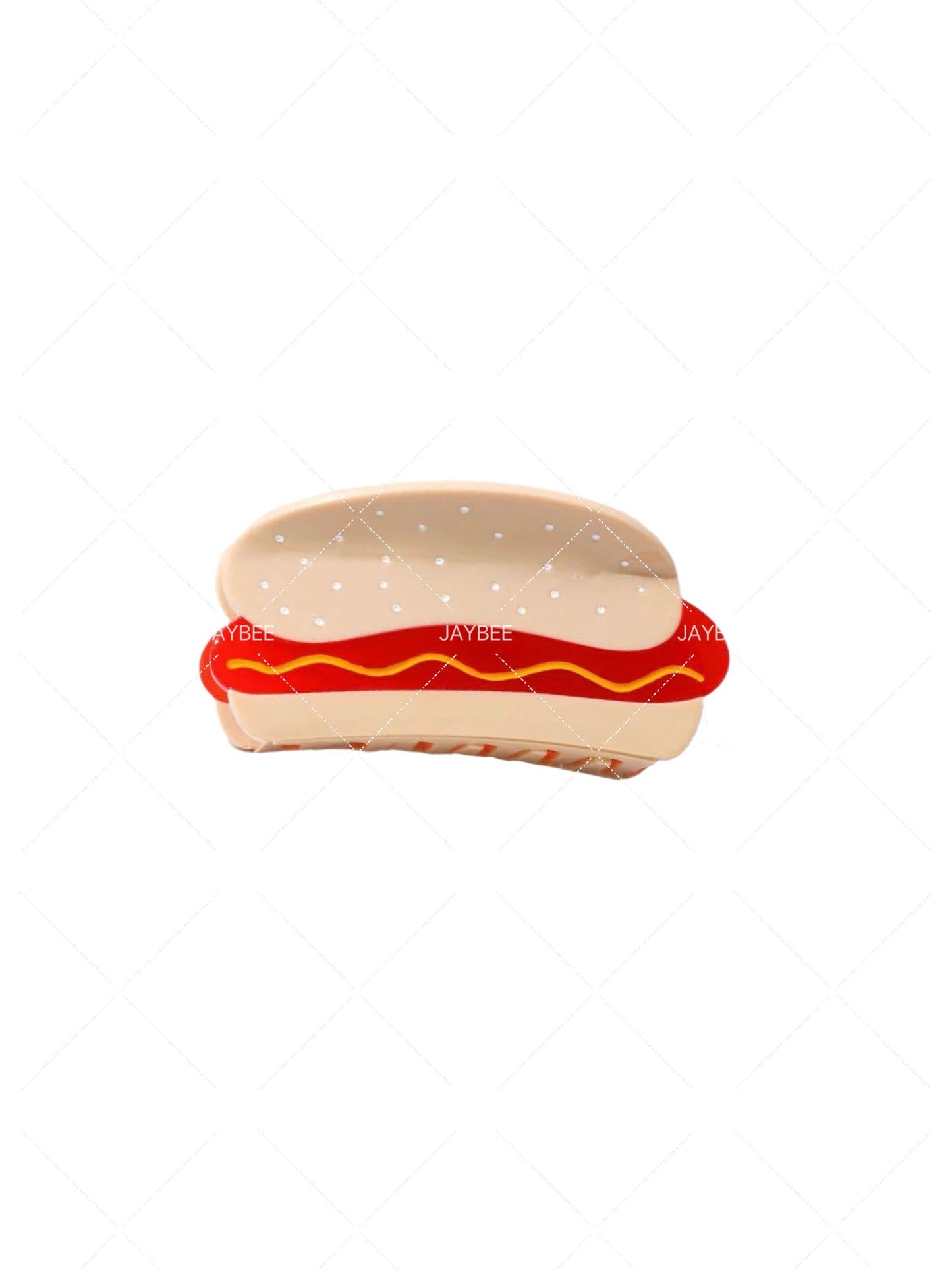 Hot Dog Hair Claw Clip - Sizzle in Style