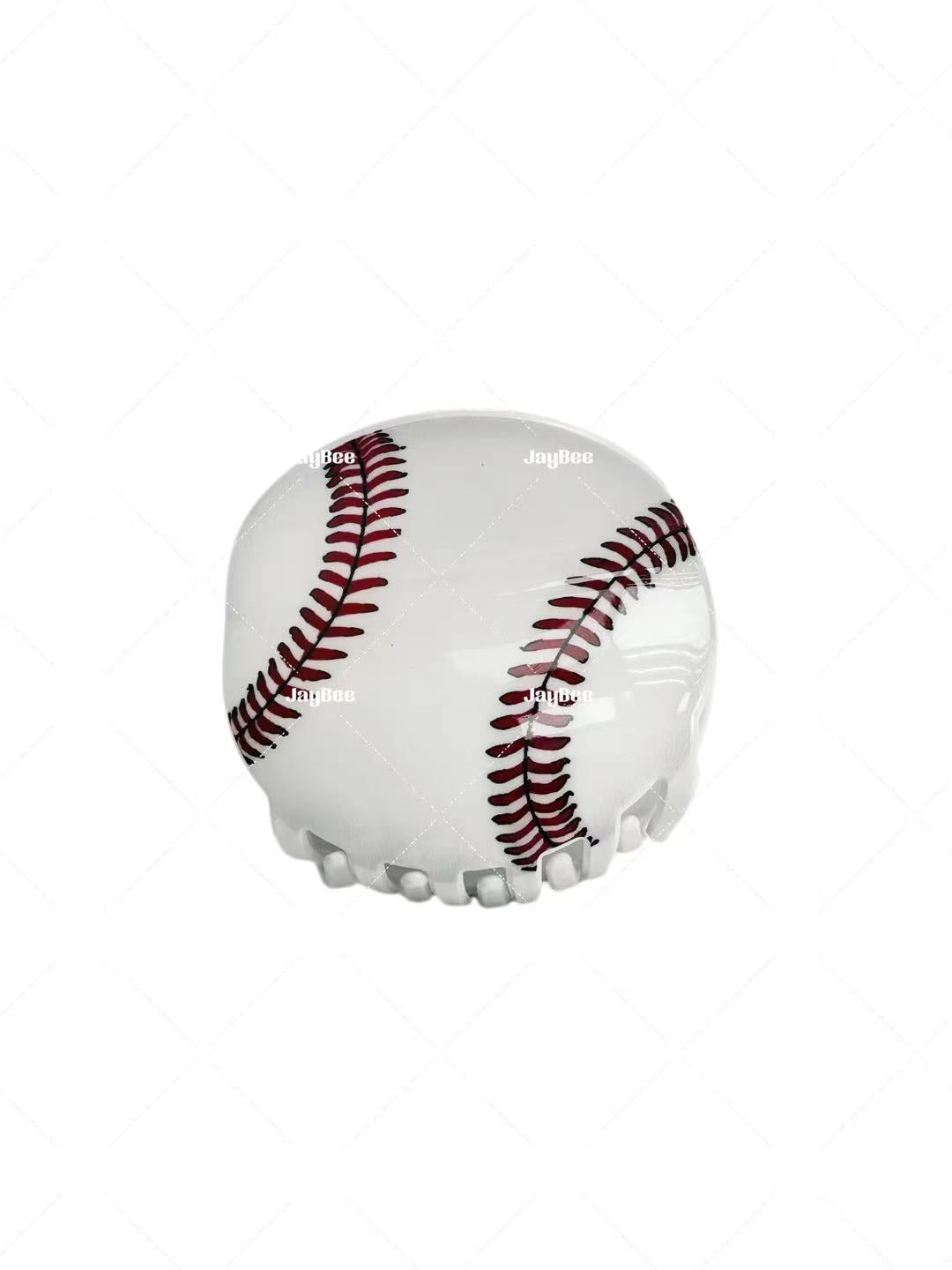 Base Ball Hair Claw