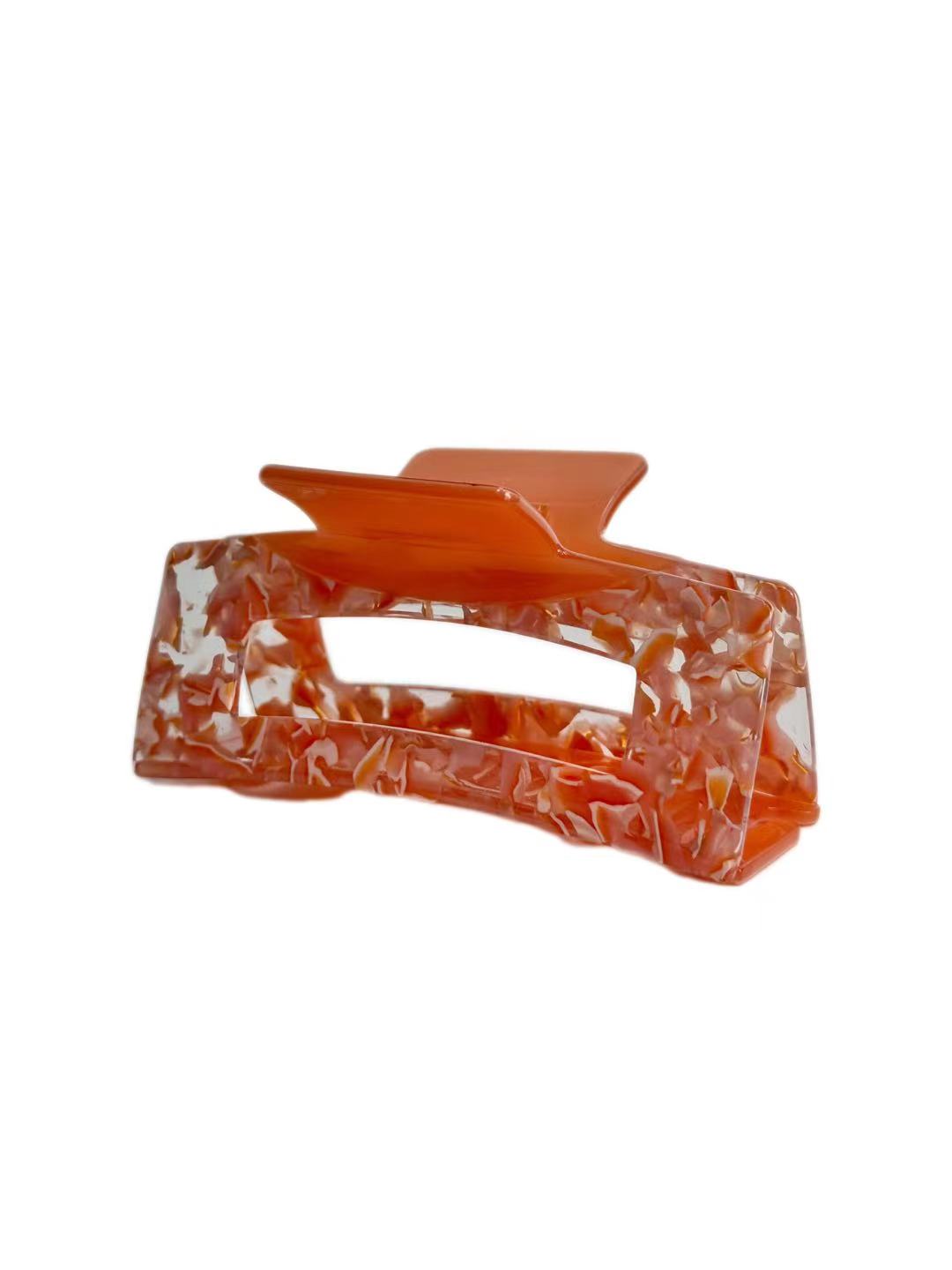 Multi Colour Coral JENA Hair Claws