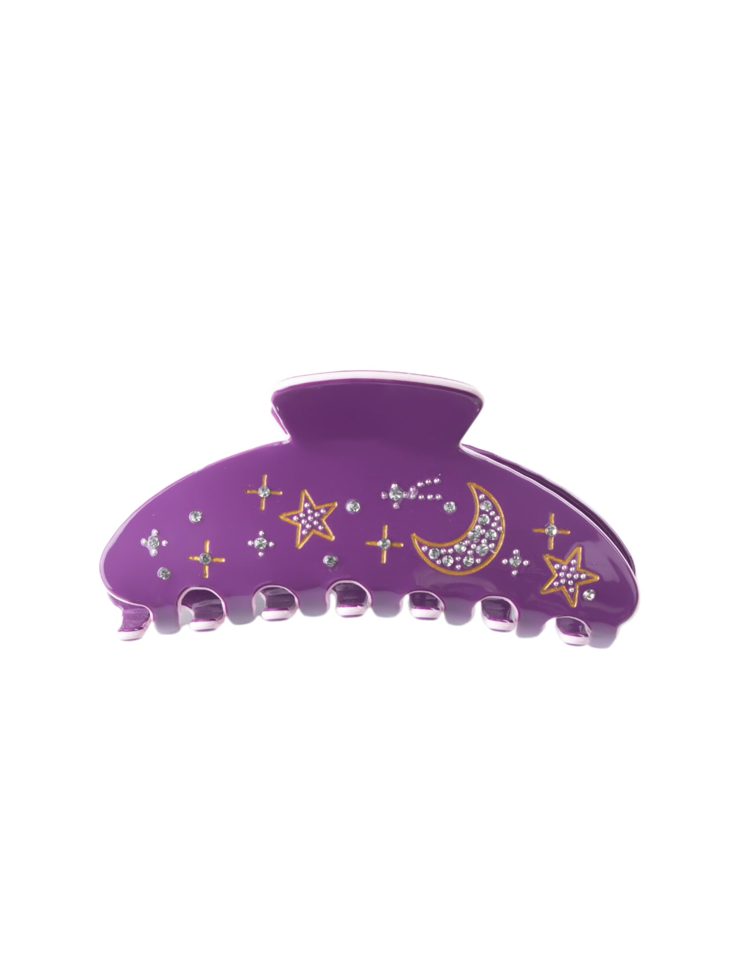 Star Moon Celestial Hair Claw Clip