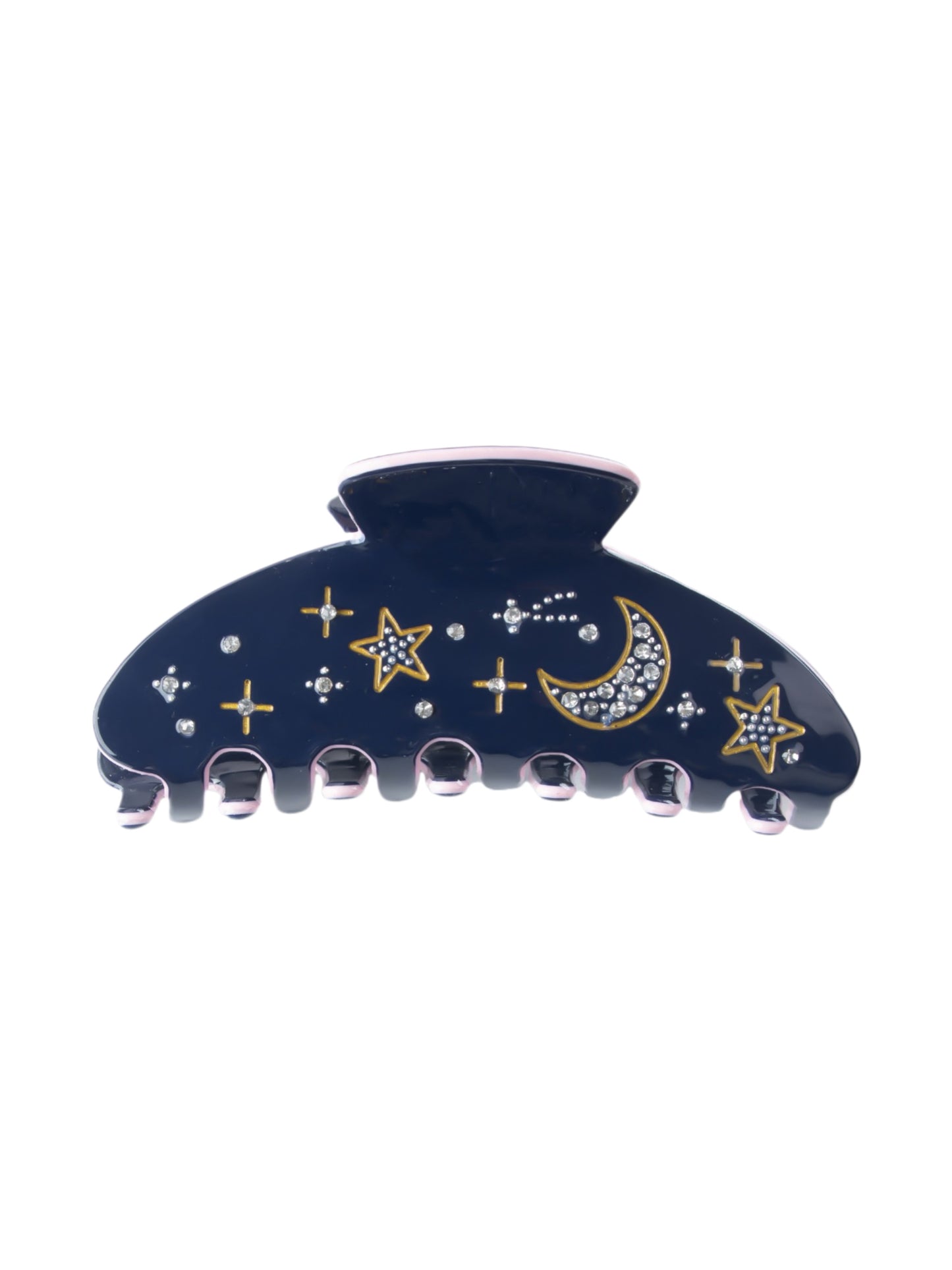 Star Moon Celestial Hair Claw Clip